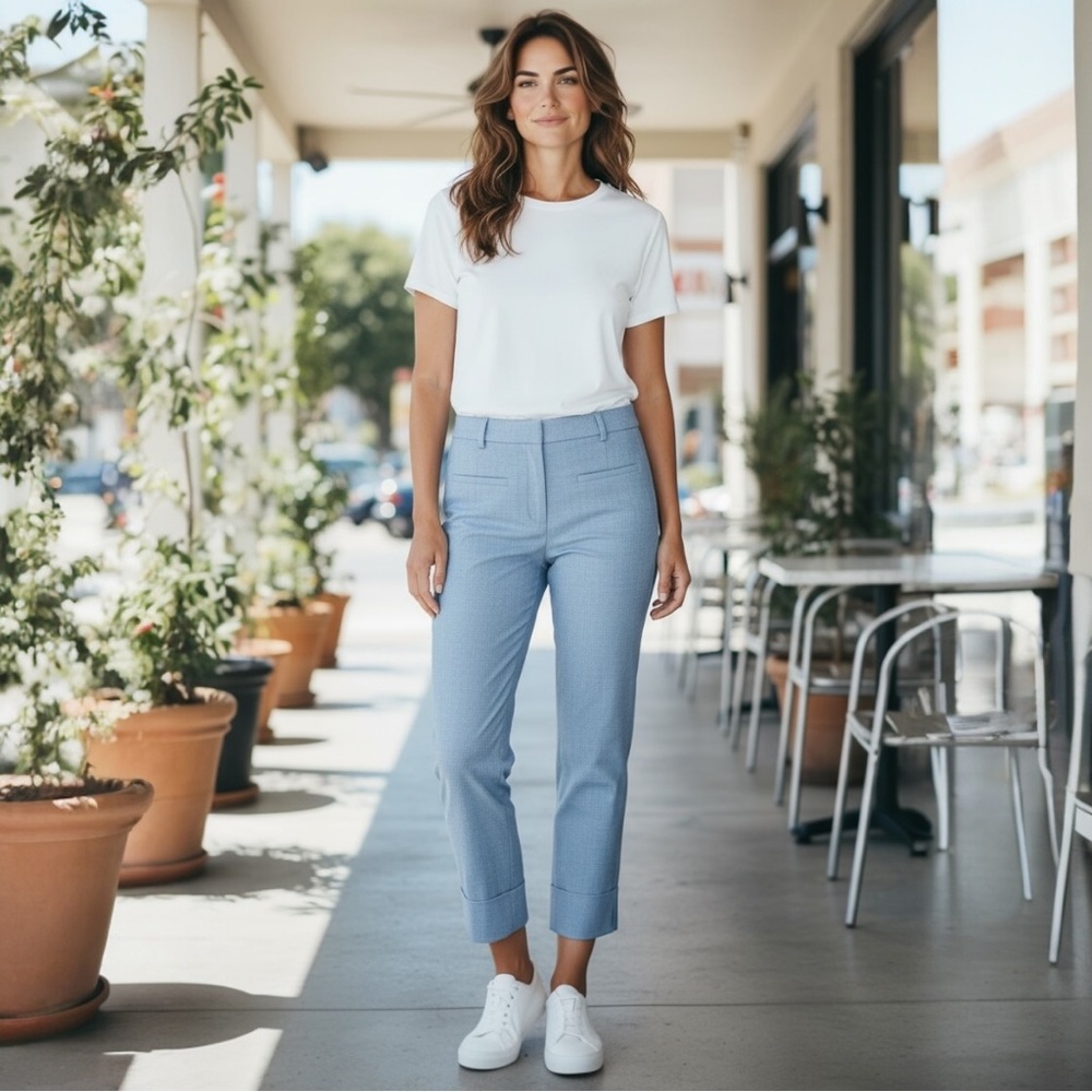 Banana Republic cropped ankle pants Size 6